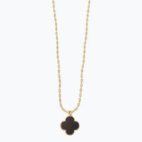 Black Clover Gold Chain Necklace