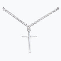 Silver Cross Necklace