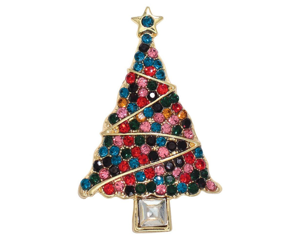 Colorful Christmas Tree Booch