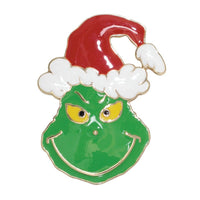 Grinch Brooch