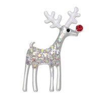 Crystal Rudolph Brooch