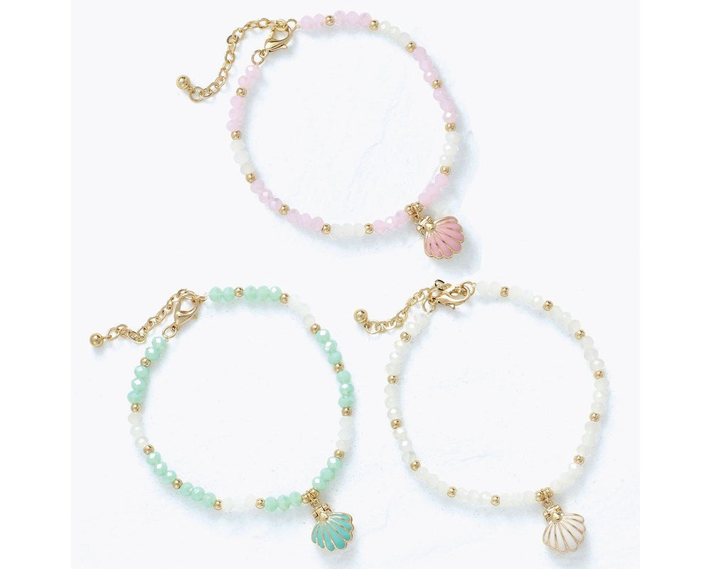 Pastel Seashell Anklet