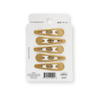 Teleties Gold Snap Clip (6 count)
