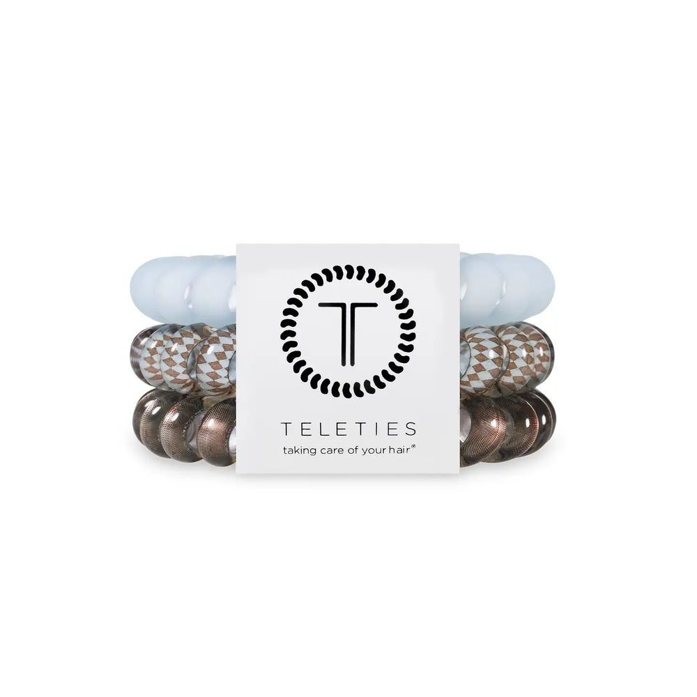 Teleties Truly Taupe Spiral Hair Coils