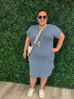 Urban Ribbed Mini Dress
