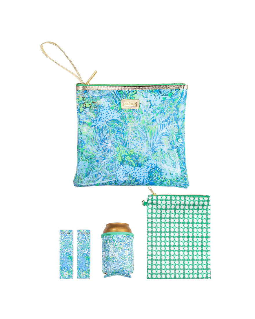 Lilly Pulitzer Beach Day Pouch in Dandy Lions