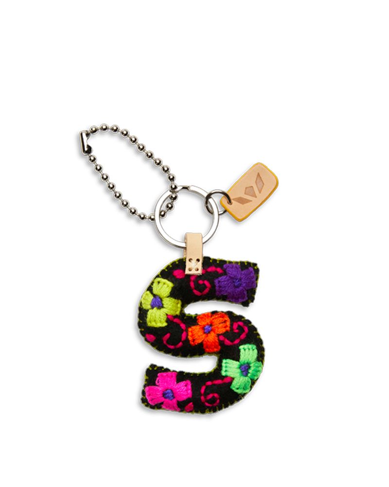 Consuela Black Felt S Charm