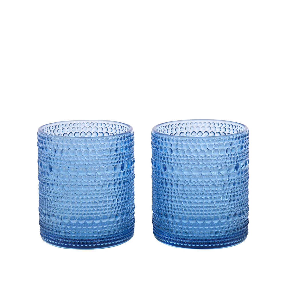 Lilly Pulitzer Acrylic Hobnail Glass set, Conche shell Pink