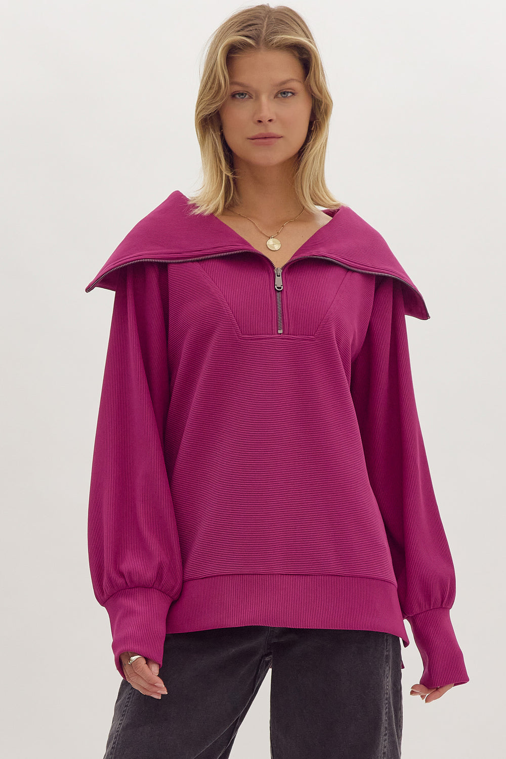 Maggie Half-Zip Pullover