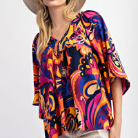 Sophia Printed Top