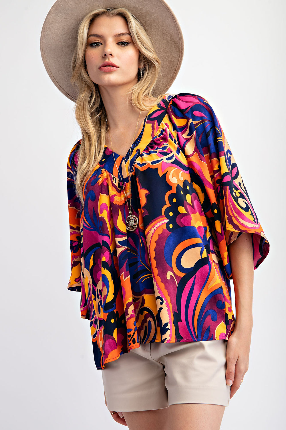 Sophia Printed Top