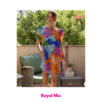 Ruffle Sleeve Dress all sales final, as is.
