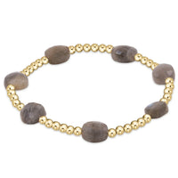 Enewton Admire Gold 3mm Bead Bracelet with Gemstone
