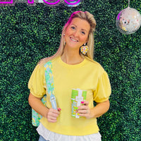 Priscilla Short Sleeve Sweatshirt