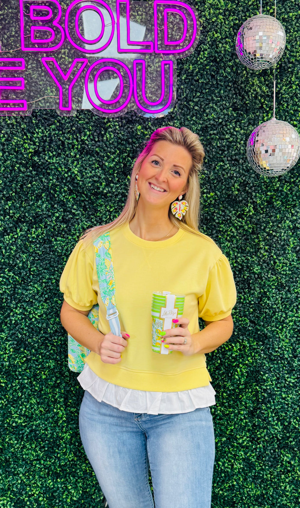 Priscilla Short Sleeve Sweatshirt