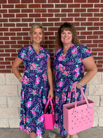 Gail Short Sleeve Midi Dress
