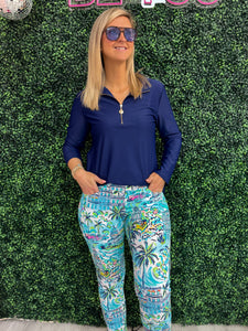 Cropped Leggings with Pockets UPF 50