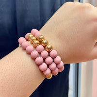 Wooden Bracelet Trio