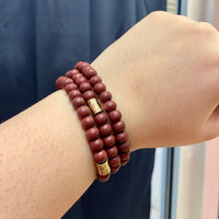 Wooden Bracelet Trio
