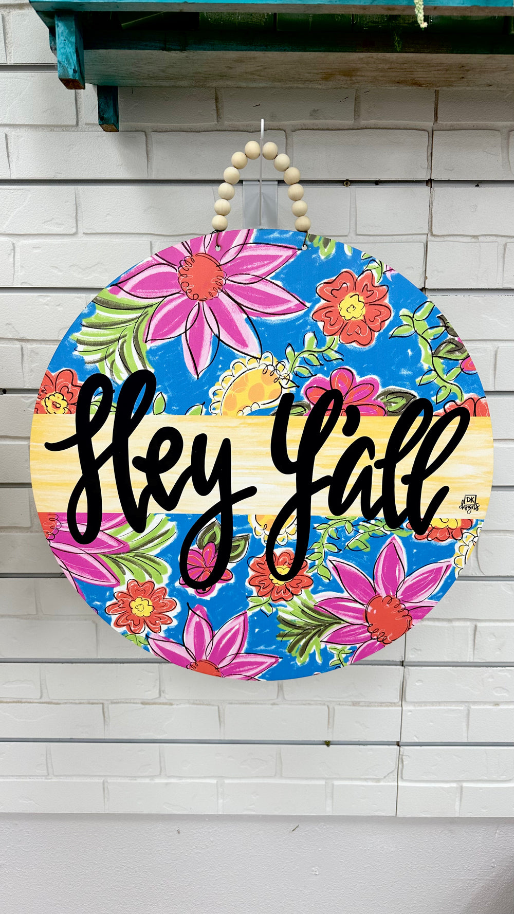 Alani Hey Y'all Door Hanger