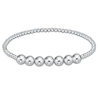 enewton Classic Sterling Beaded Bliss 2.5mm Bead Bracelet - 5mm Sterling