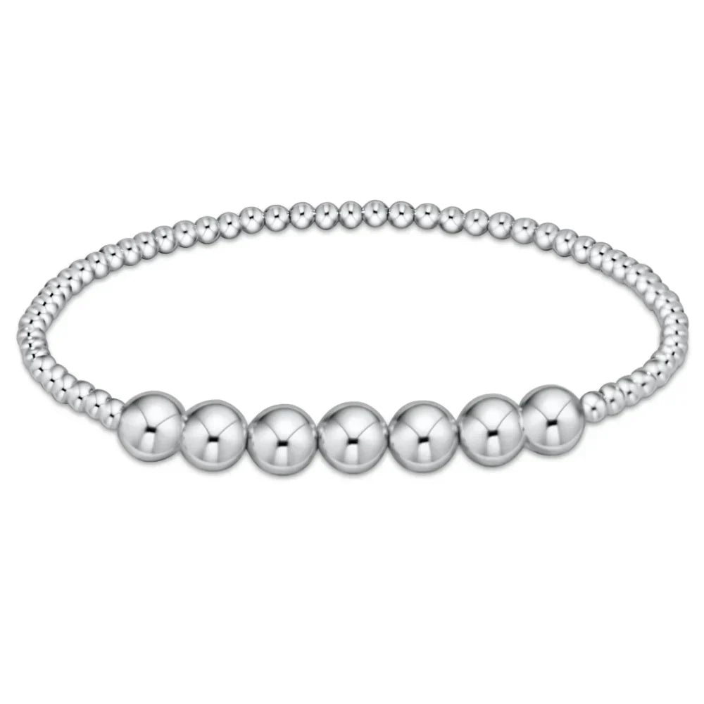 enewton Classic Sterling Beaded Bliss 2.5mm Bead Bracelet - 5mm Sterling