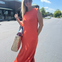 Side Slit Maxi Dress