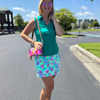 Katrina Side Slit Skort