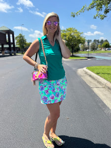 Katrina Side Slit Skort
