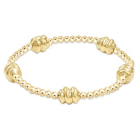 enewton Admire Gold 3mm Bead Bracelet -  Gold