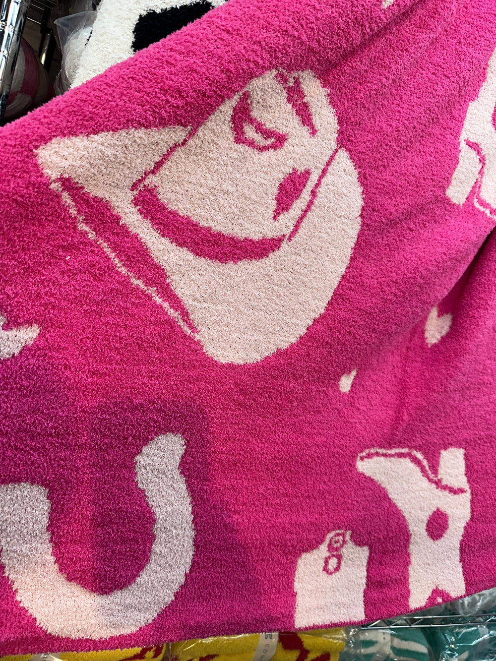 Comfort Luxe Country Western BAREFOOT DREAM Dupe blanket