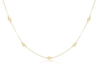 enewton 17" Choker Simplicity Chain Gold - Classic 4mm Gold
