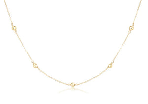 enewton 17" Choker Simplicity Chain Gold - Classic 4mm Gold