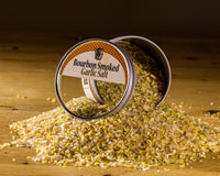 Bourbon Smoked Garlic Salt
