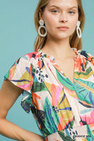 Flora Tiered Midi Dress
