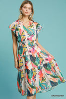 Flora Tiered Midi Dress
