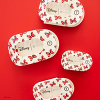 Minnie Mouse Loves Her Bows Tiny Flat Round Hair Clip
