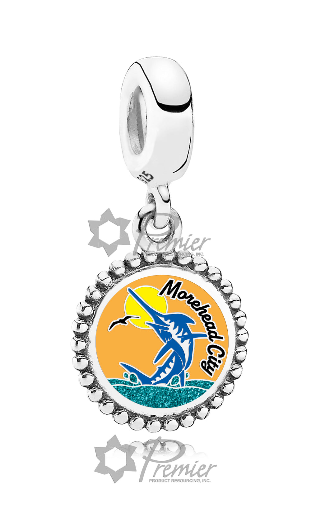 Pandora Morehead City Marlin Charm