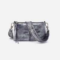 Hobo Darcy Crossbody in Metallic Leather