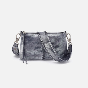 Hobo Darcy Crossbody in Metallic Leather