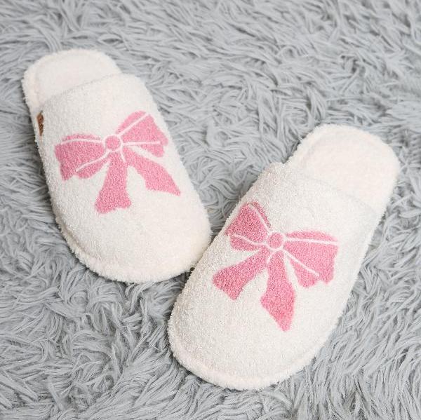 Bow Slippers (Barefoot Dream Dupe)