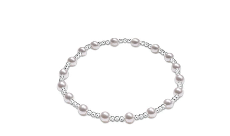 Enewton - Classic Sincerity Bracelet (Sterling) - Pearl