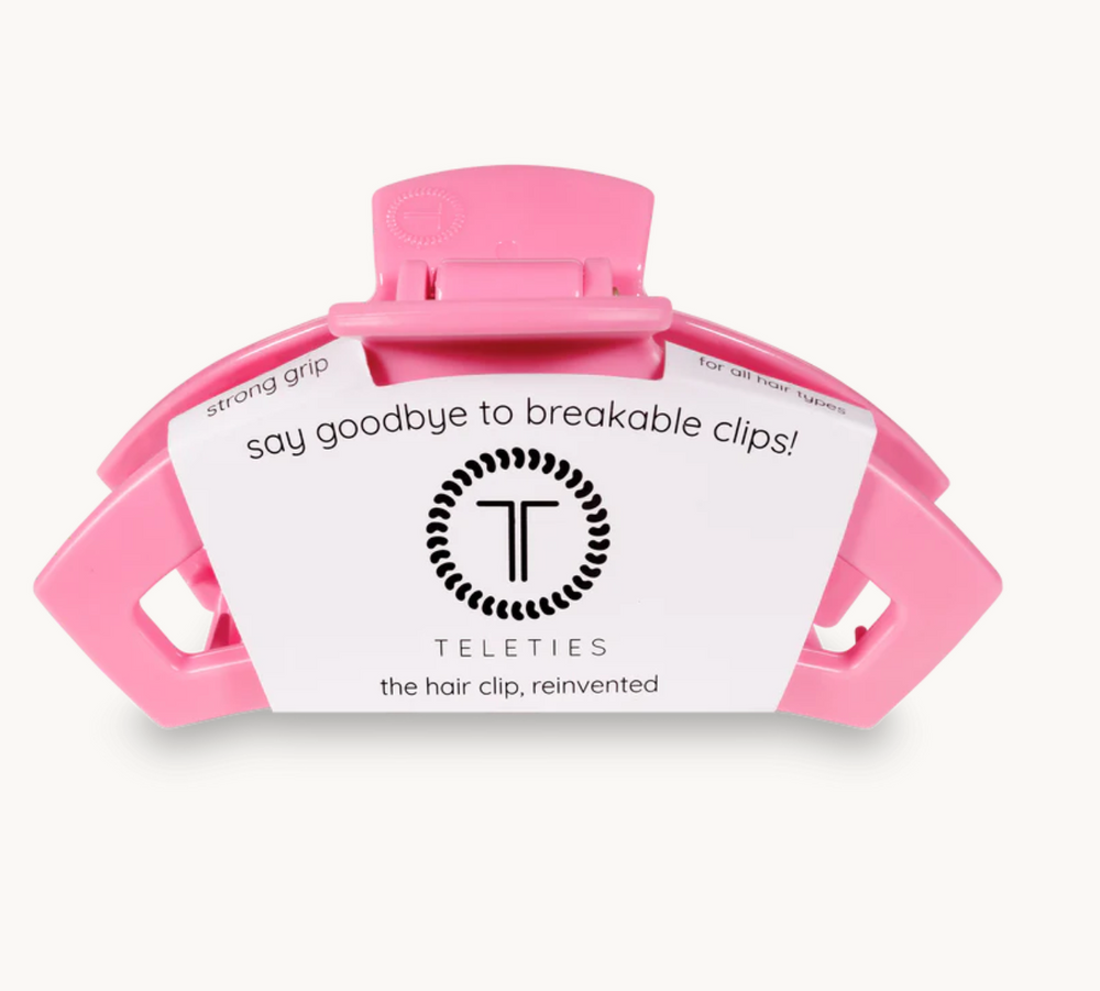 Teleties Open Peonies Please Hair Clip