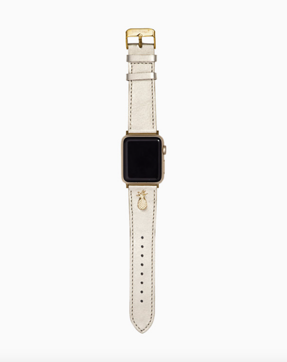 Lilly Pulitzer Gold Skinny Apple Watch Band