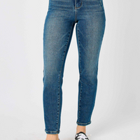 Judy Blue HW Tummy Control Slim Jeans