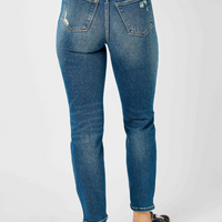 Judy Blue HW Tummy Control Slim Jeans