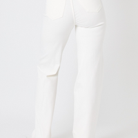 Judy Blue High Waist Braided Waistband Wide Leg Pants