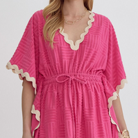 Terry Cloth Ric Rac Dress