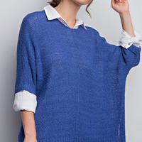Breezy Sweater Knit Top