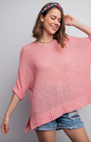 Breezy Sweater Knit Top
